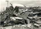 Brisbane Tornado 1973: image of damage